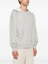 printed cotton hoodie